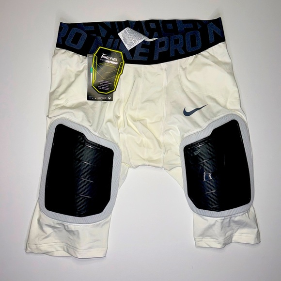 NWT NIKE Pro Hyperstrong Compression Hard Plate Football Shorts Sz Extra Large - Picture 1 of 11